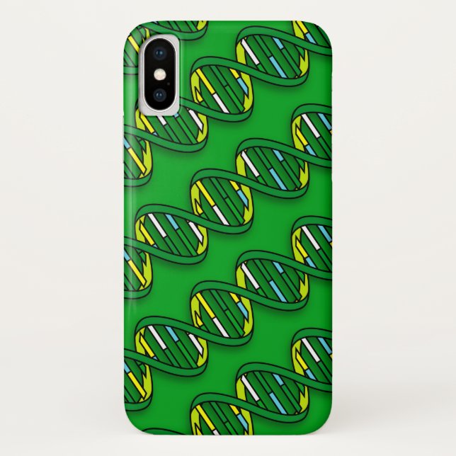 Green DNA Case-Mate iPhone Case (Back)