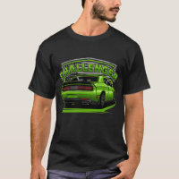 Green Dodge Challenger  T-Shirt