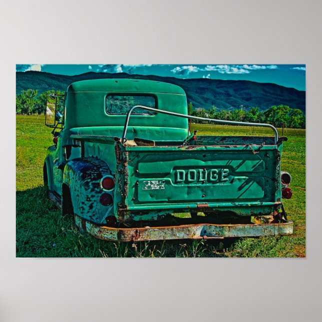 Green Dodge Poster (Front)