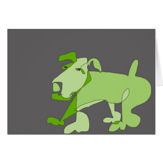 Green Dog Cards (Front Horizontal)