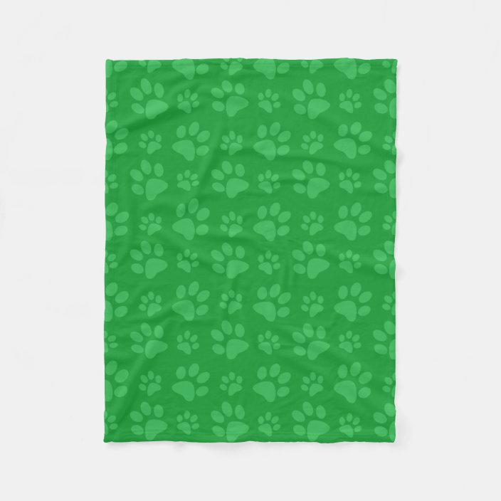 green dog blanket