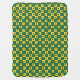 Green Domino Baby Blanket