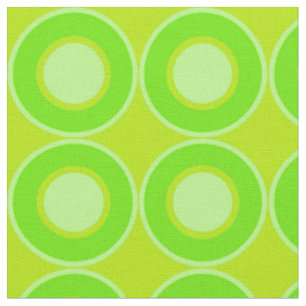 Green Donuts With Green Filling On Olive Fabric