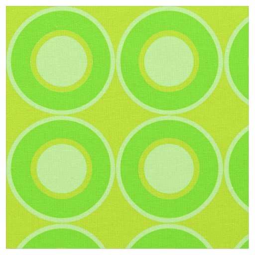 Green Donuts With Green Filling On Olive Fabric