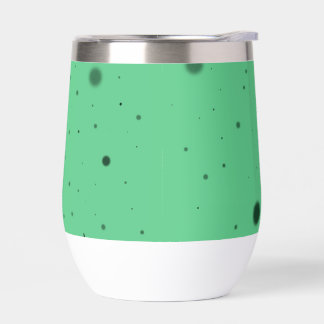 Green Dot Chaos Thermal Wine Tumbler