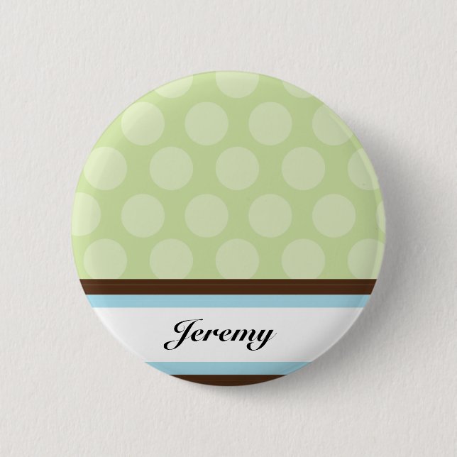 Green Dot Name Button (Front)