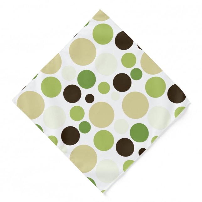 Green Dots Bandana (Front)