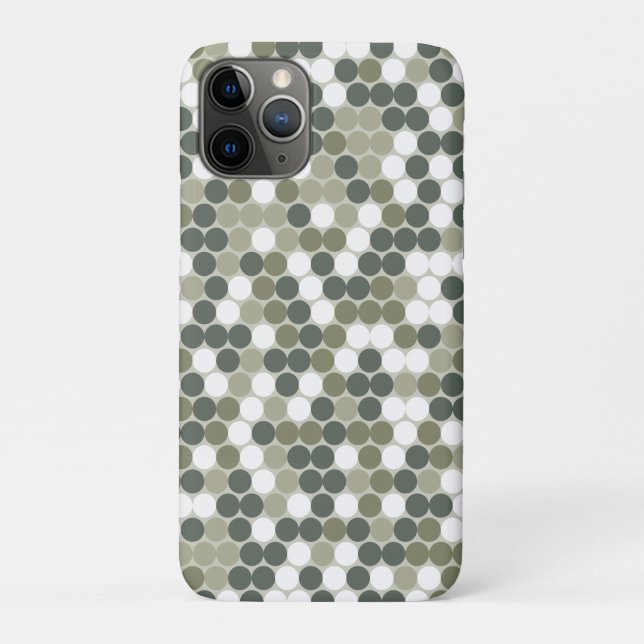 Green dots Case-Mate iPhone case (Back)