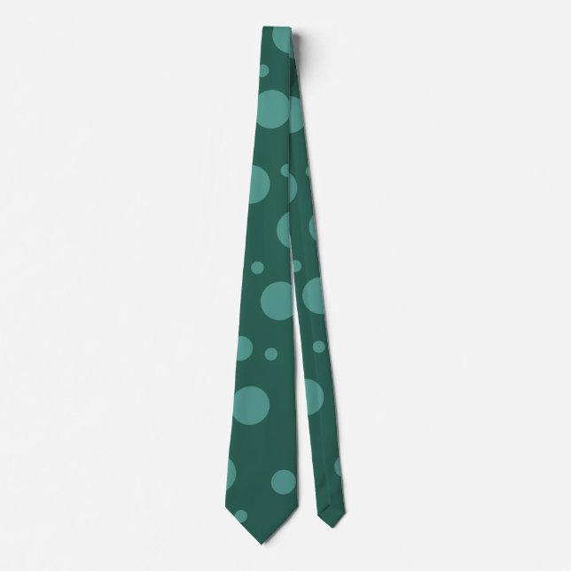 Green Dots Tie (Front)