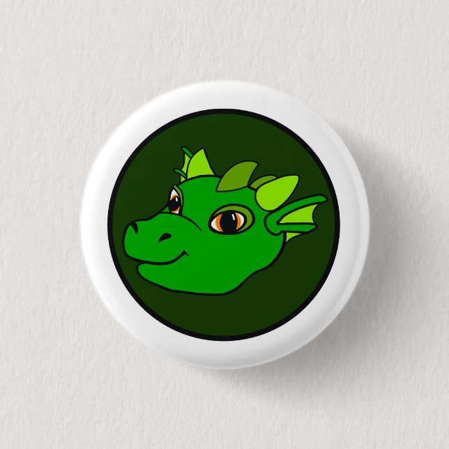 Green Dragon button (Front)