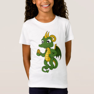 Green dragon cartoon T-Shirt