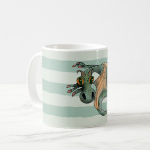 green dragon, coffee mug