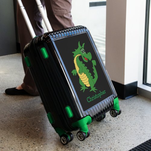 Green Dragon Design Luggage