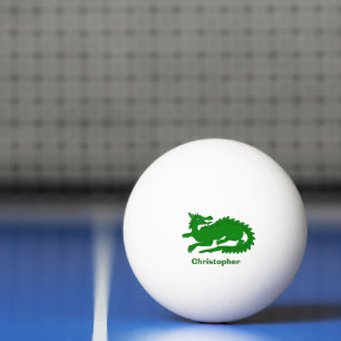 Green Dragon Design Ping Pong Ball