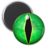 Green Dragon Eye Magnet at Zazzle