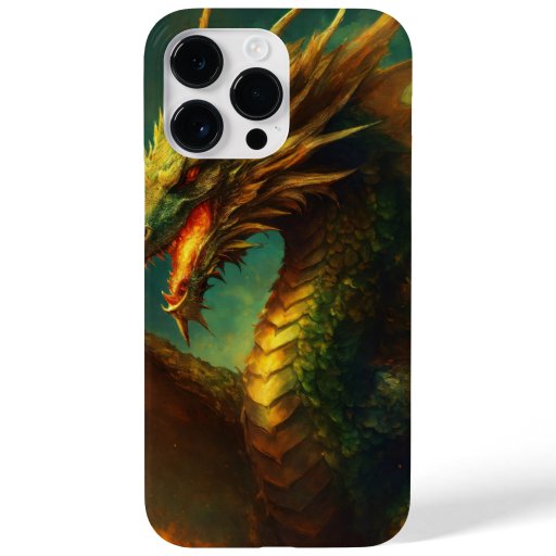 Green Dragon Fansion iPhone 14 Pro Max Case cover