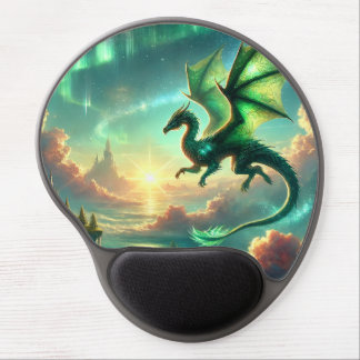 Green Dragon Gel Mouse Pad