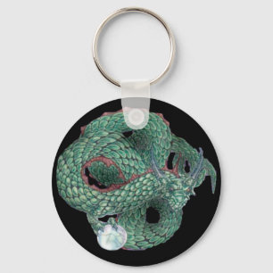 Green Dragon Keychain