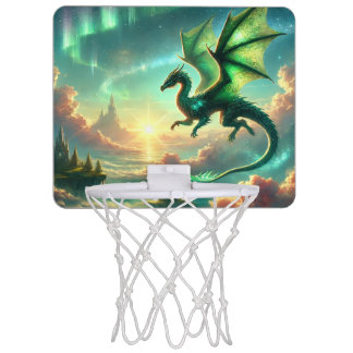 Green Dragon Mini Basketball Hoop