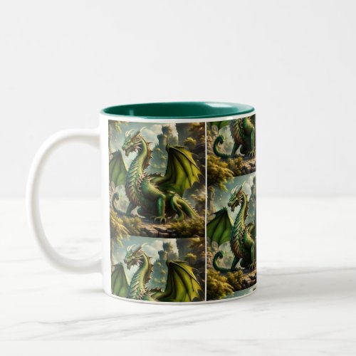 Green Dragon Mug