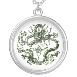 Green Dragon Necklace
