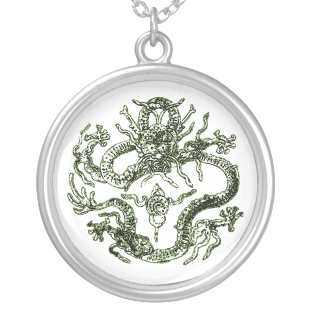 Green Dragon Necklace (Front)