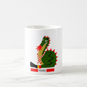 Green Dragon of city Mons, Belgium Coffee Mug