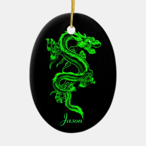 Green dragon Ornament