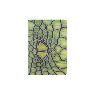 Green Dragon Passport Holder