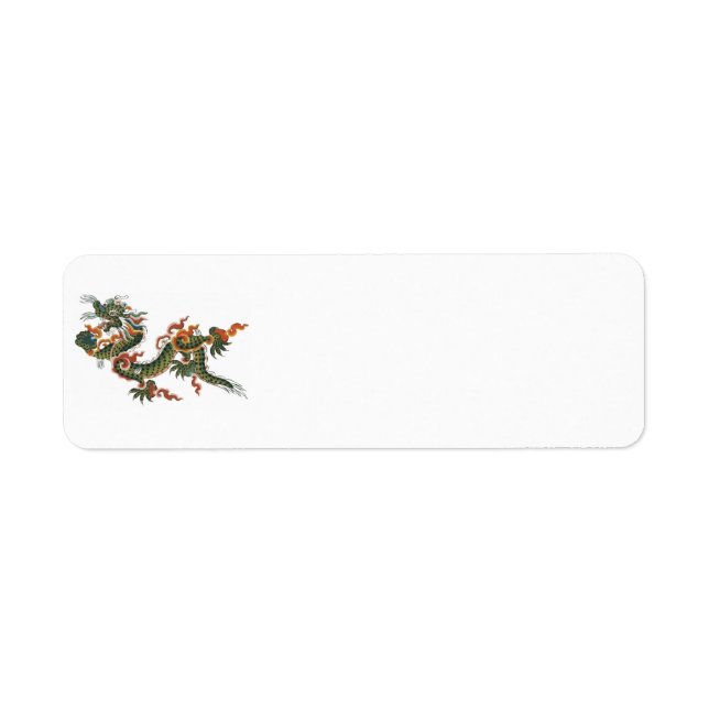 Green Dragon return address label (Front)