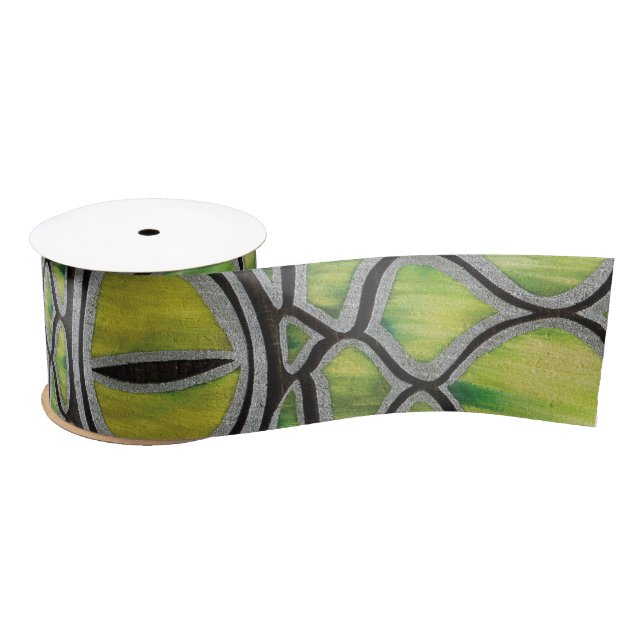 Green Dragon Satin Ribbon (Spool)