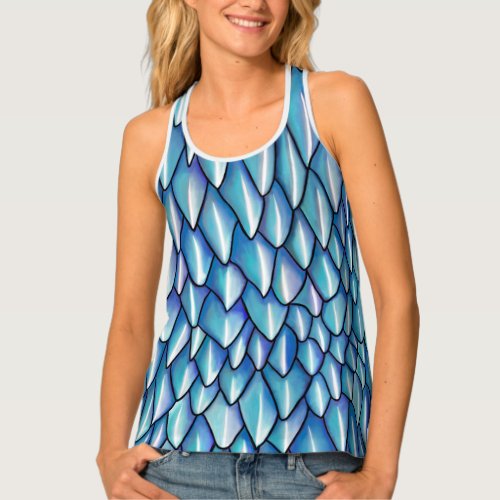 Green Dragon Scale Mermaid Skin Vest