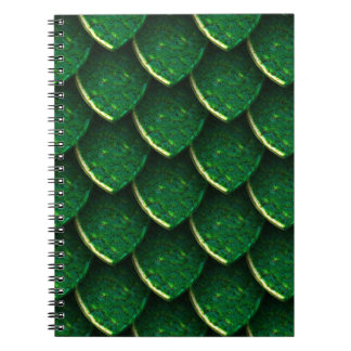 Green Dragon Scale Notebook