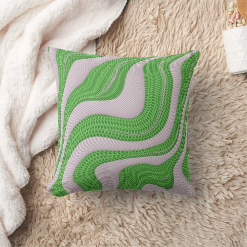 Green dragon Skin scalesGreen dragon Skin scales Throw Pillow