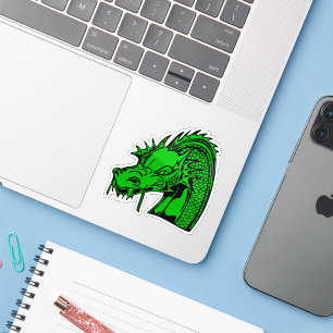 Green dragon Sticker