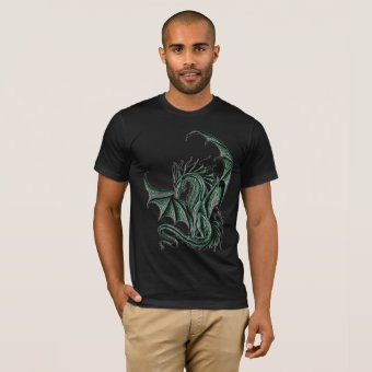 Green Dragon T-Shirt | Zazzle