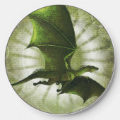 Green Dragon Wireless Charger (Front)