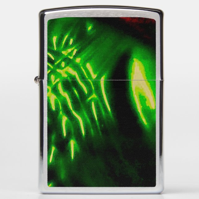Green dragon zippo lighter (Front)