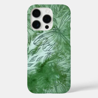 Green Dragonflies Dragonfly Lovers iPhone 16 Pro Case