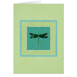 Green Dragonfly Cards