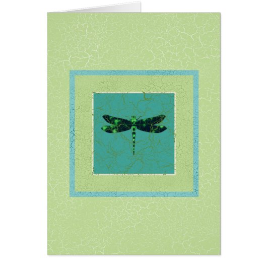 Green Dragonfly Cards (Front)