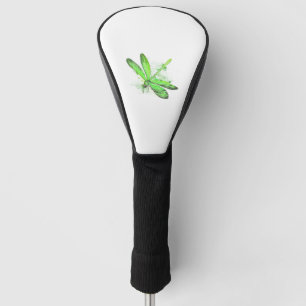 Green Dragonfly Golf Head Cover
