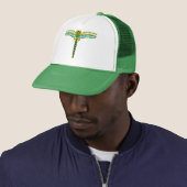 Green Dragonfly Hat (In Situ)