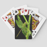 Green Dragonfly Playing Cards