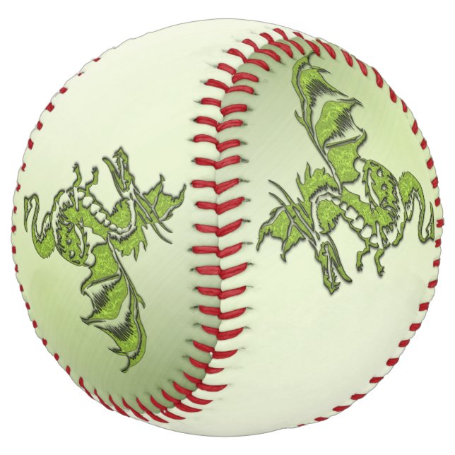 Green Dragons Softball (Angled)