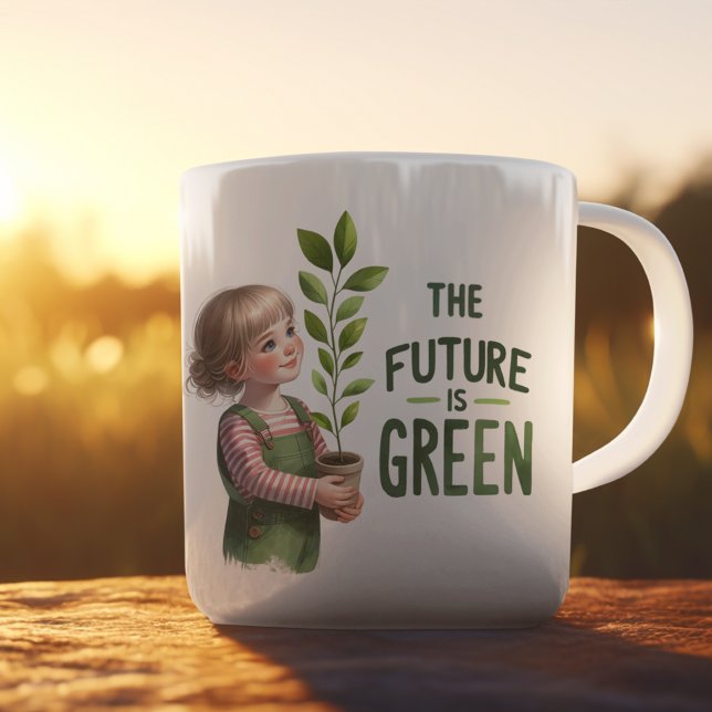 Green Dream Coffee Mug (The Future is GREEN)