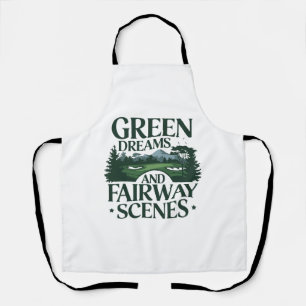 Green Dreams, Golf Trendy Apron