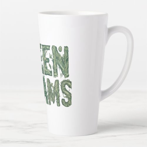 Green Dreams Latte Mug