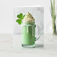 Green Drink Celebration Card
