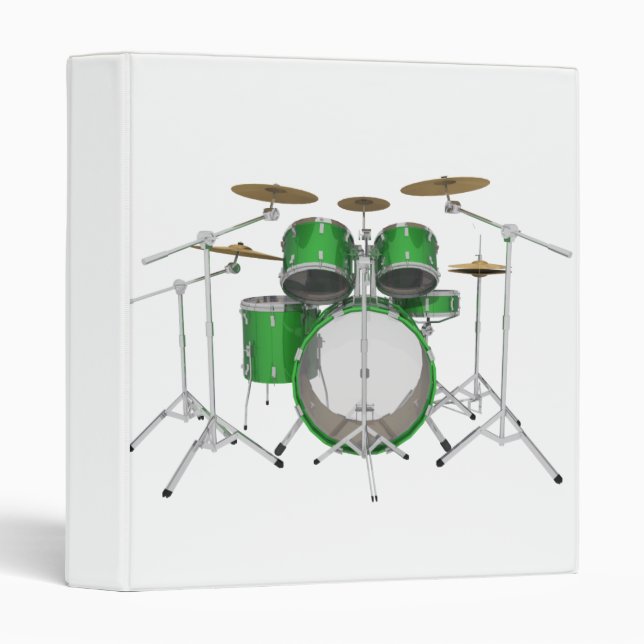Green Drum Kit: Binder (Front/Spine)